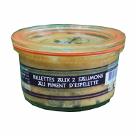 Rillettes with 2 organic salmons
