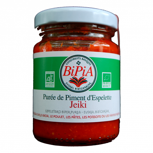 Organic Espelette Chili Pepper Puree