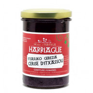 Organic Black Cherry Jam from the Basque Country