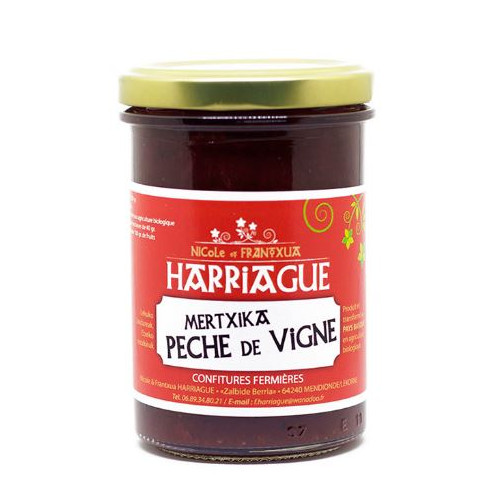 Organic Peach Vine Jam from the Basque Country